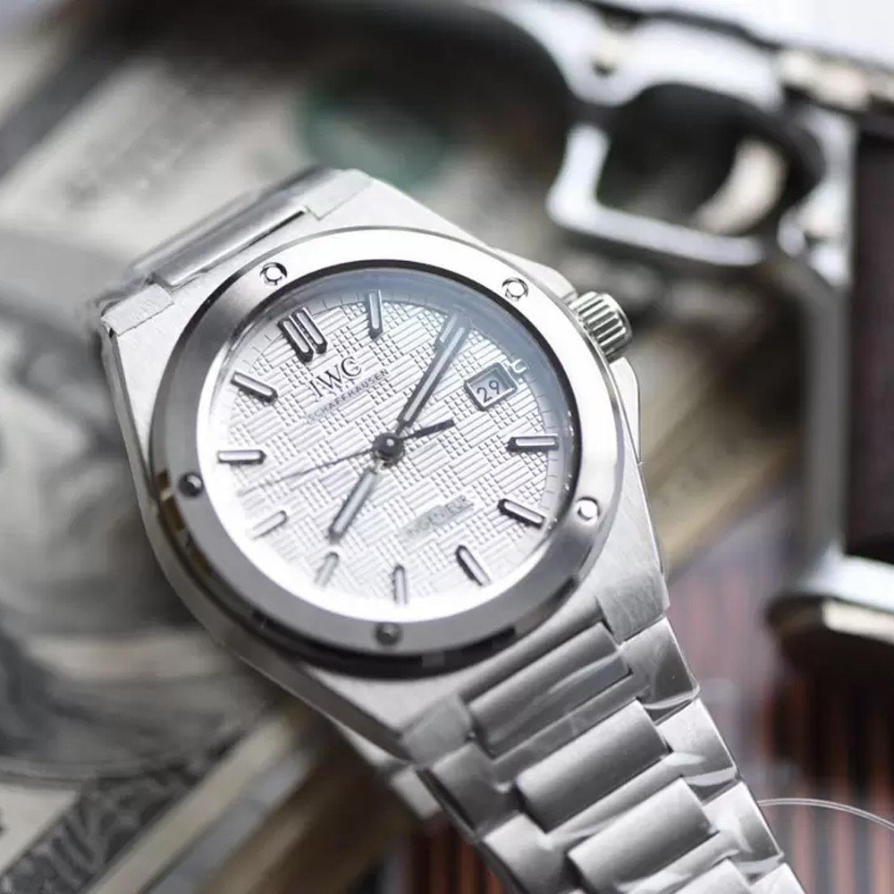 IWC 인제니어 시리즈 실버판 SS 브레이슬릿 40mm IW328902