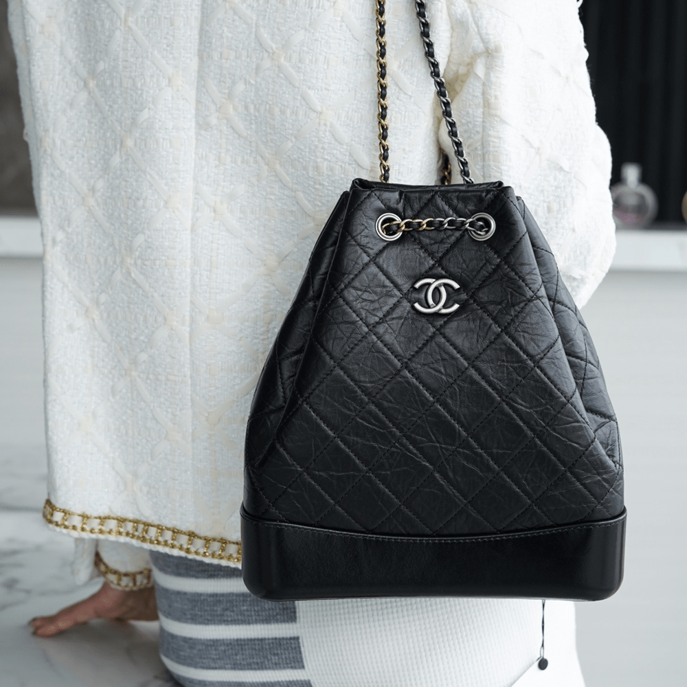 팬더샵 샤넬 가브리엘 백팩 블랙 라지