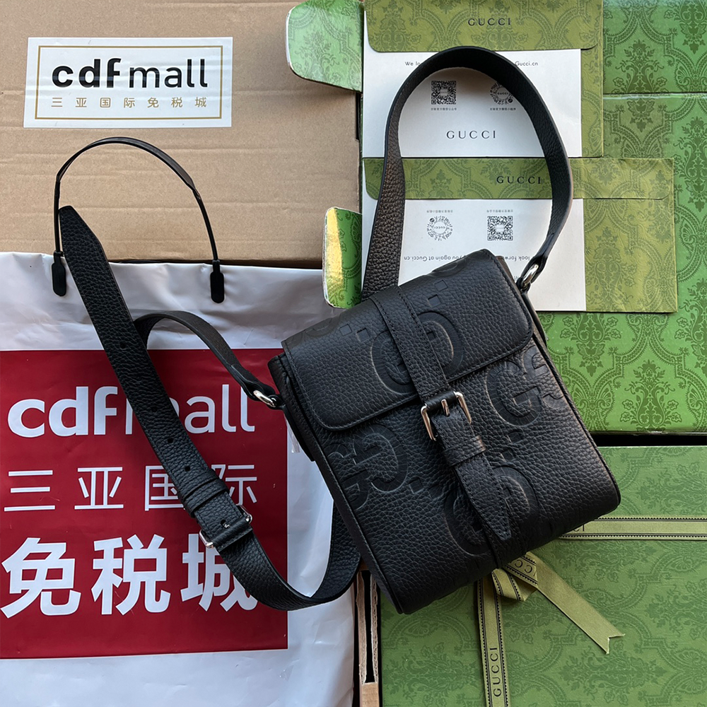 점보 GG 스몰 메신저백