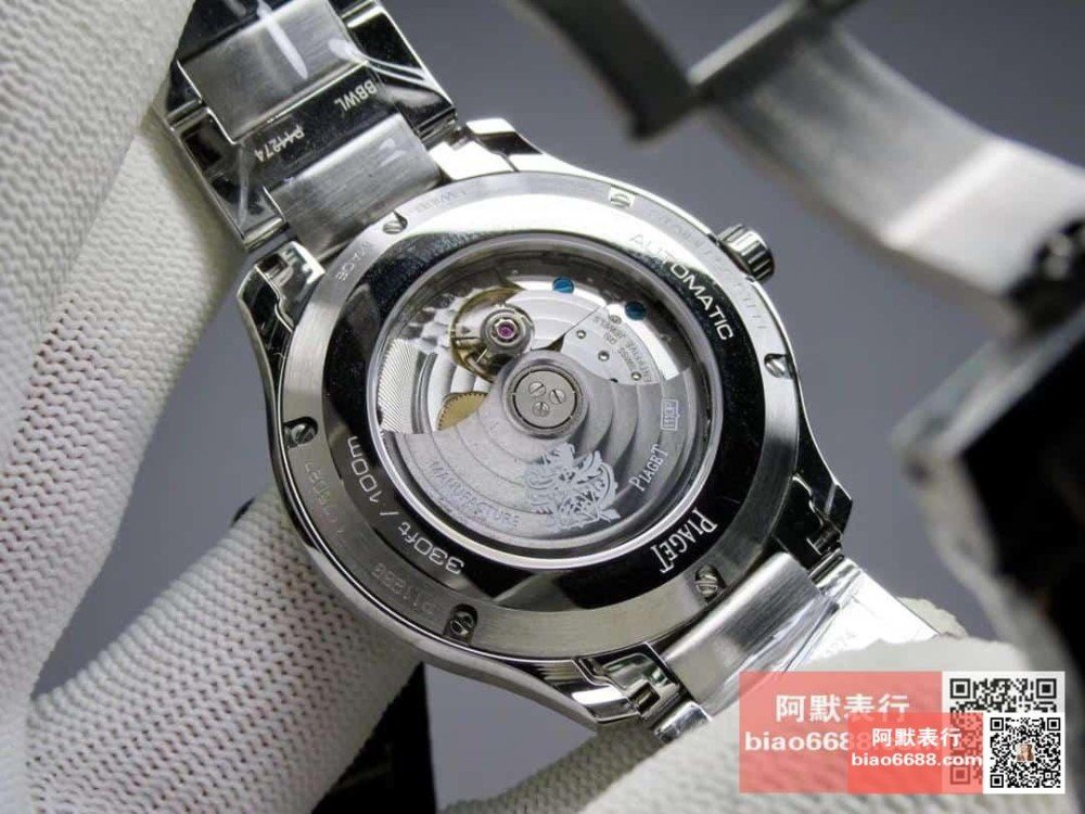 피아제 POLO 데이트 화이트 다이얼 SS 브레이슬릿 42mm G0A41001