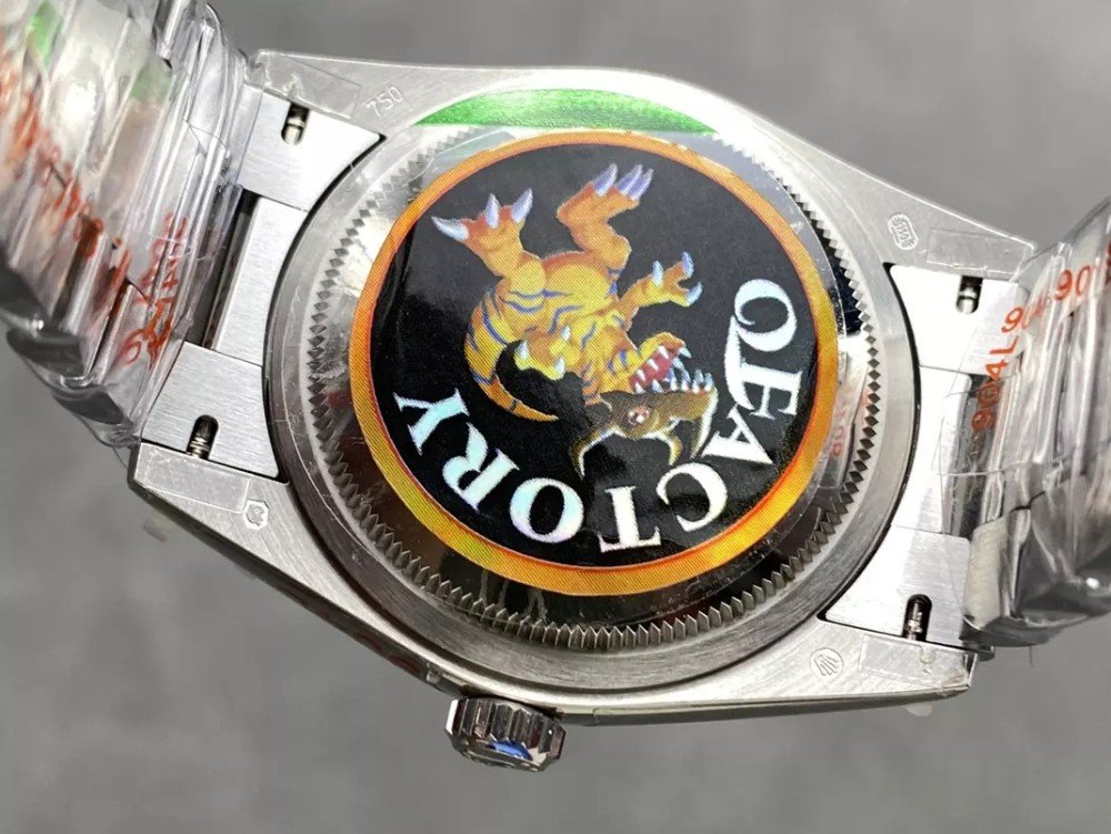 v5 롤렉스 데이데이트 청판 인덱스 다이얼 화이트골드 36mm 128236