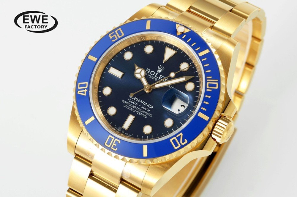 롤렉스 신형 서브마리너 청판 YG 금통 41mm 126618LB