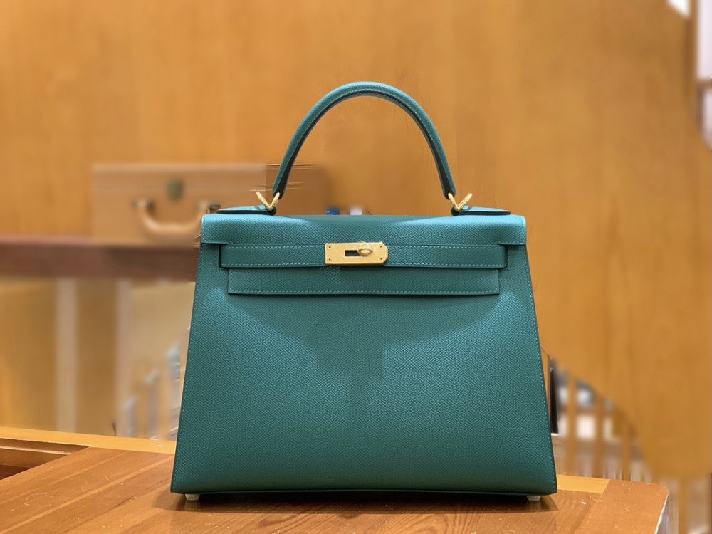올수공 에르메스 켈리 28 엡송 말라카이트 그린 골드 버클