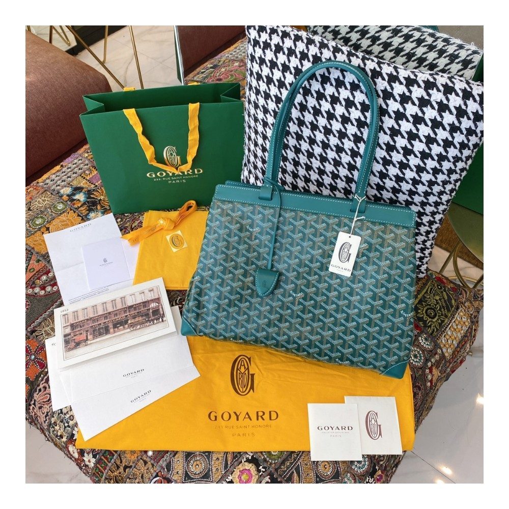 고야드 벨샤스 토트백 그린