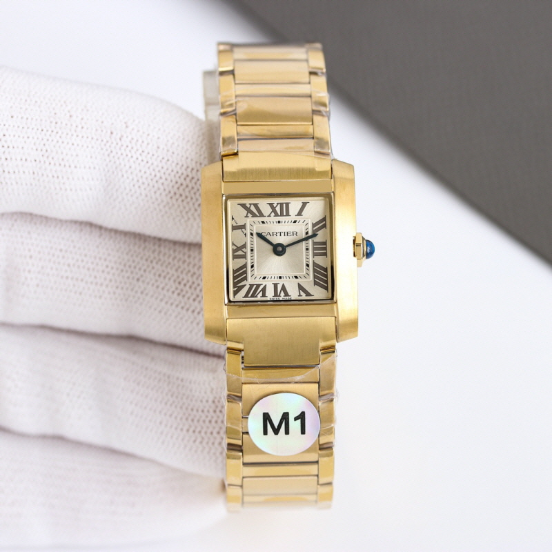 [premium] CARTIER 까르띠에 탱크 프랑세즈 워치 small 쿼츠 시계 WGTA0114