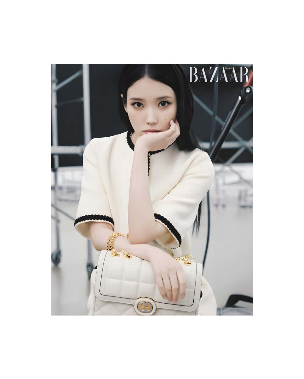 [아이유 PICK] 구찌 데코 스몰 숄더백