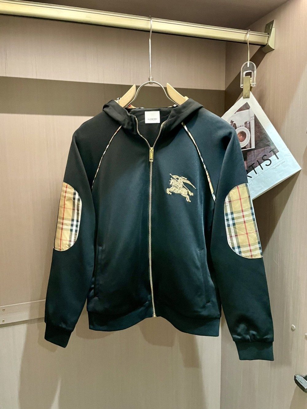 버버리 클래식 체크 트레이닝복 세트