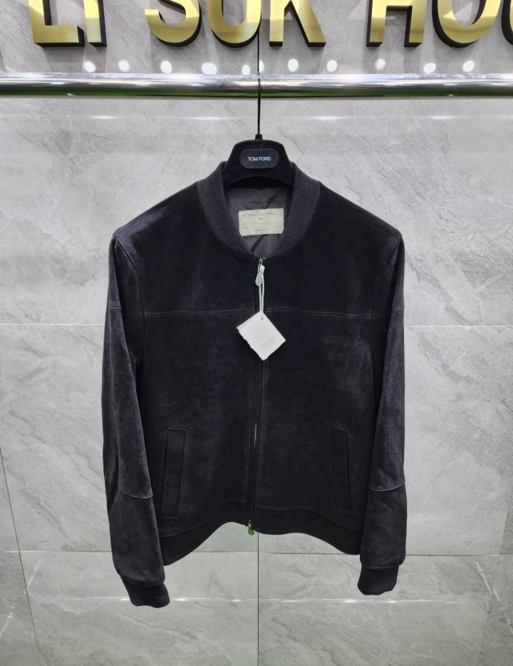 브루넬로 쿠치넬리 스웨이드 자켓