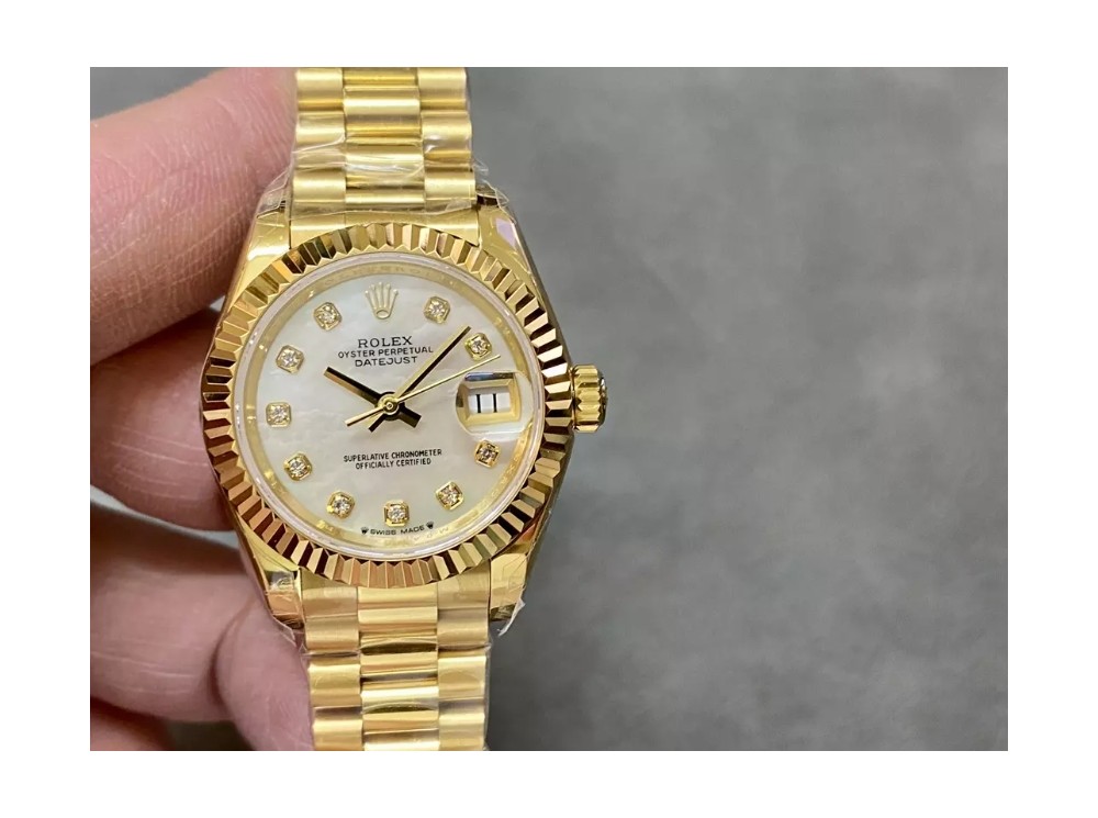 롤렉스 레이디 데이저스트  MOP 다이얼 10P 다이아 로즈골드 28mm 279173