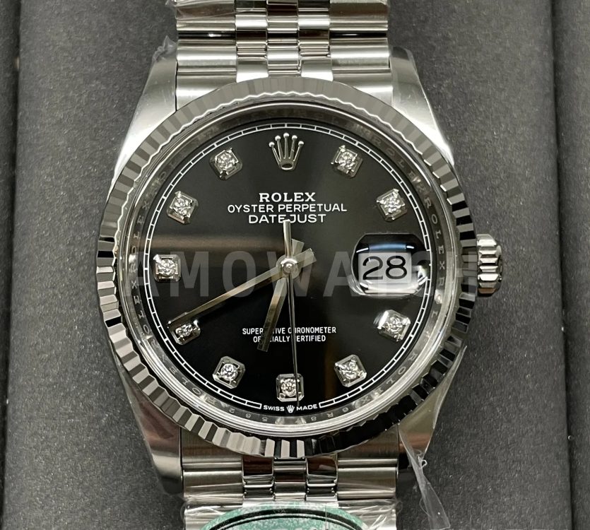 롤렉스 데이저스트 검판 다이얼 10P 다이아 쥬빌레 36mm 126234