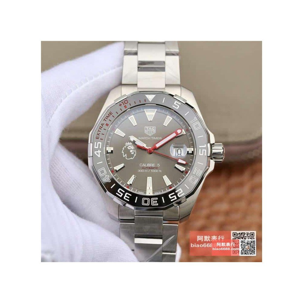 태그호이어 섭머저블 300M 프리미어 리그 스페셜 에디션 세라믹 베젤 43mm WAY201D.BA0927