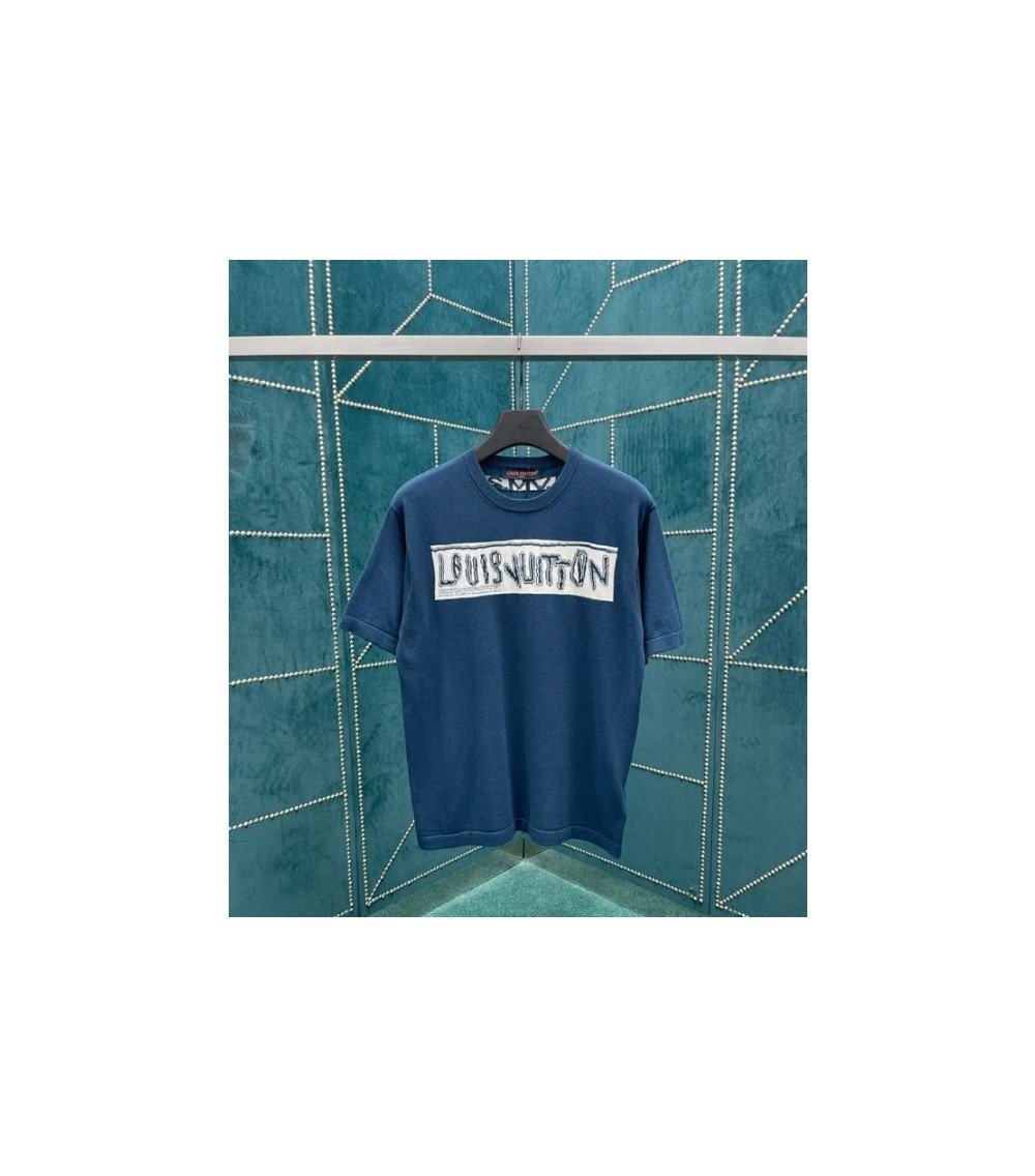 루이비통 이니셜 시그니처 코튼 크루넥