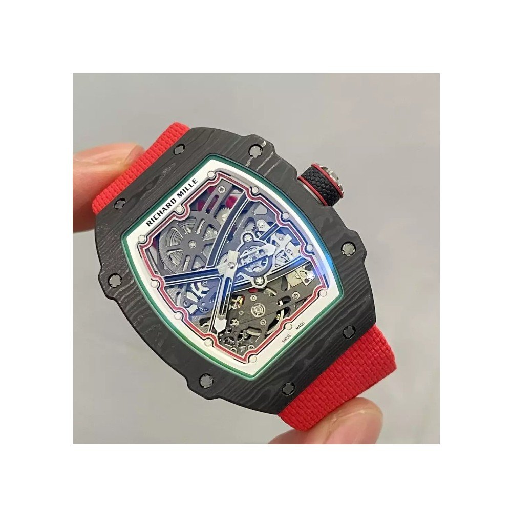 CNC 리차드밀 이탈리아 블랙 카본 RM67-02