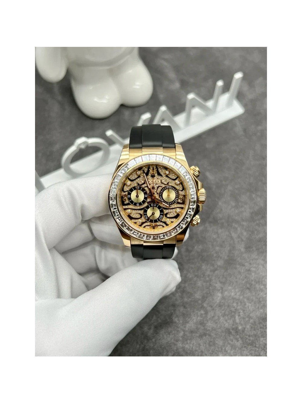 CNC 롤렉스 데이토나 타이거 116589 18K 옐로우 골드